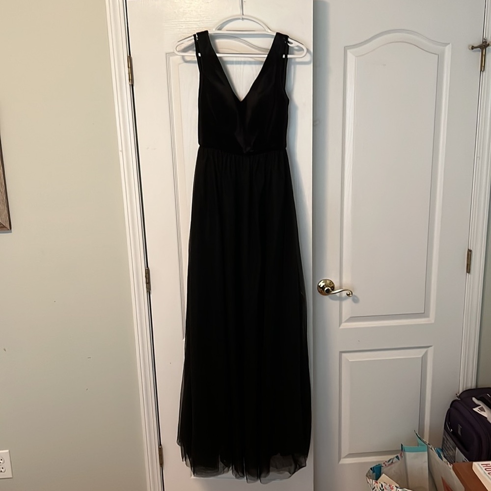 Gorgeous black bridal dress!